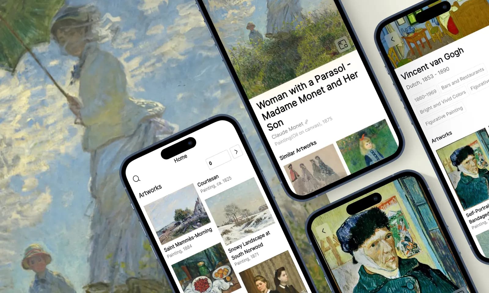 画作赏析小程序